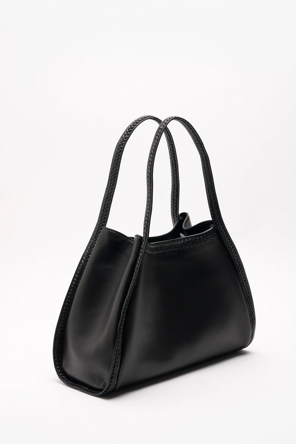 Black Erika Tote Bag