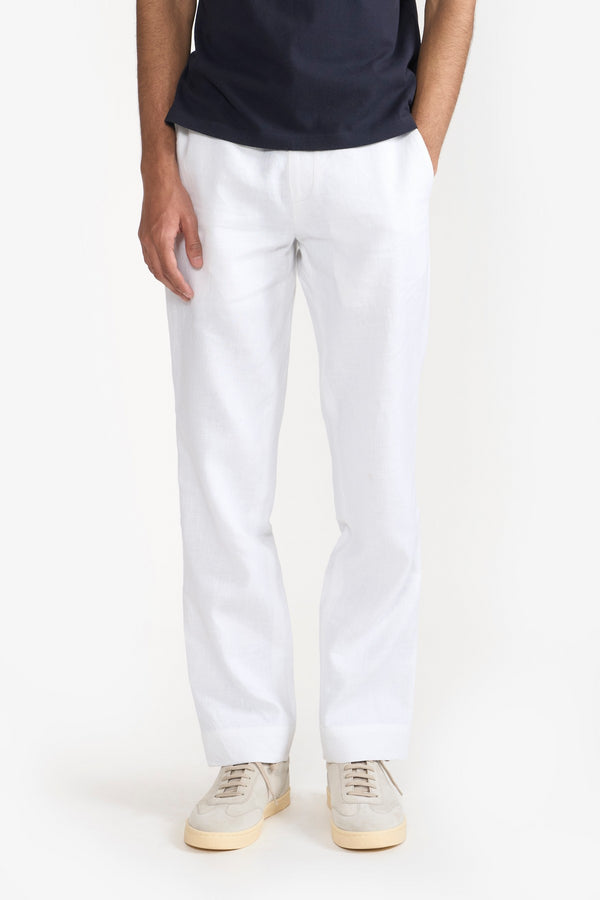 White Paul Pant Men's Bottom