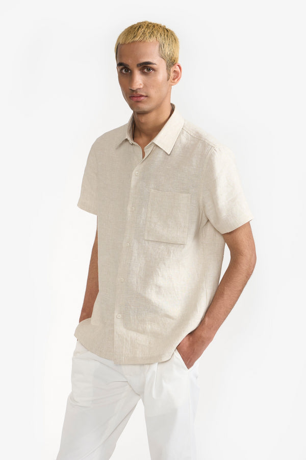 Beige Carlos Men Shirt