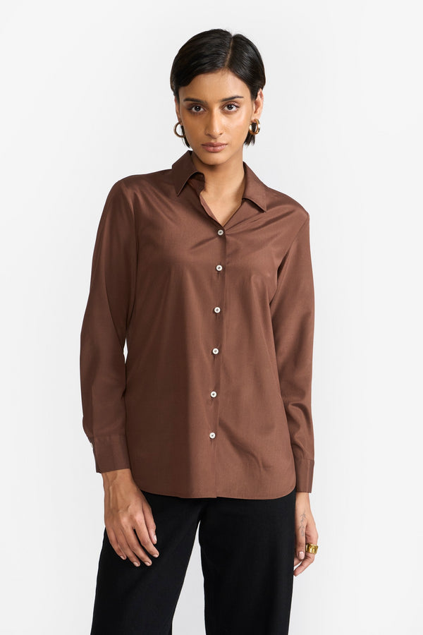 Brown Matilda Women Top