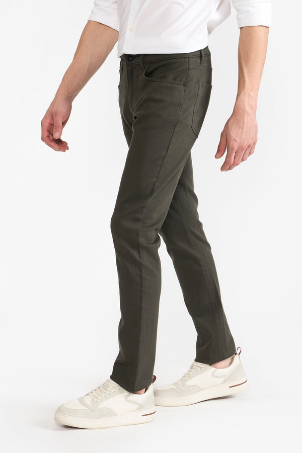 Dark Olive Hakimi Men's Bottom