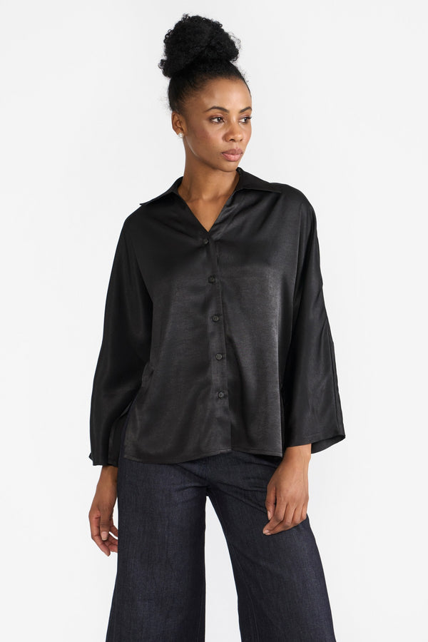 Black Cynthia Women Shirt