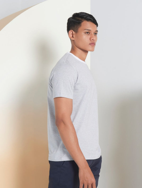 Grey Stripe Keagan T-Shirt