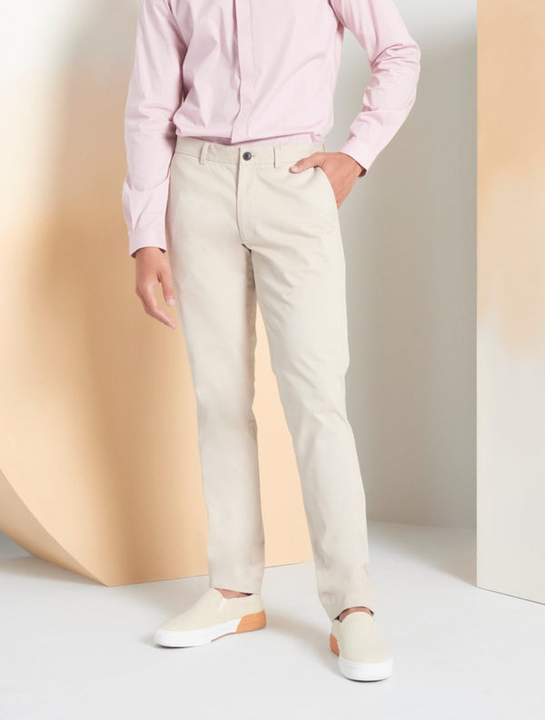 Beige Emmett Trouser