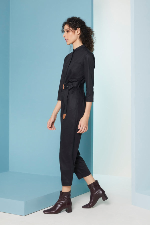 Black Tomo Jumpsuit