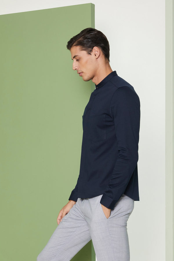 Navy Ruben Shirt