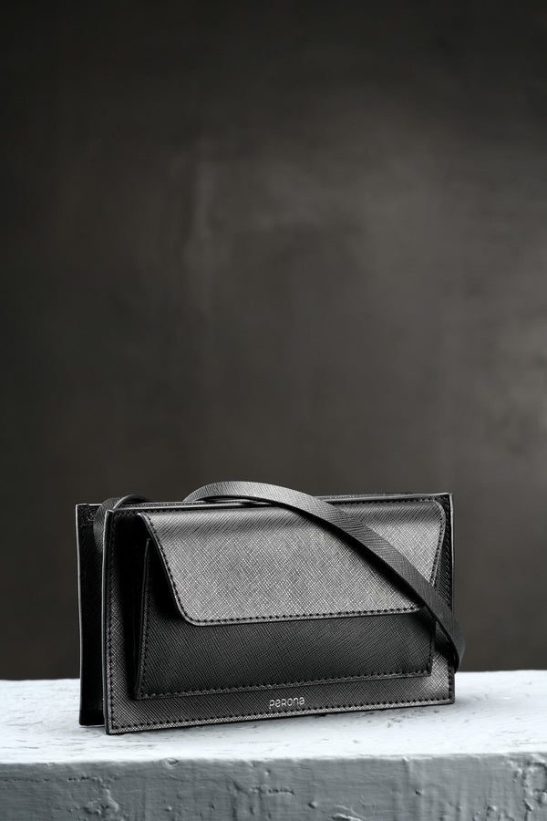 Black Hazel Cross Body