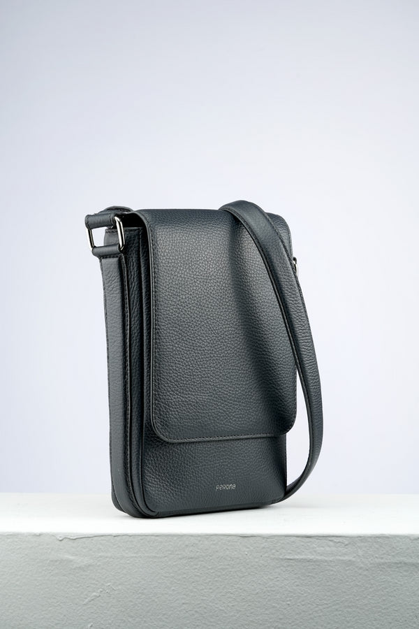 Black Boaz Messenger Bag