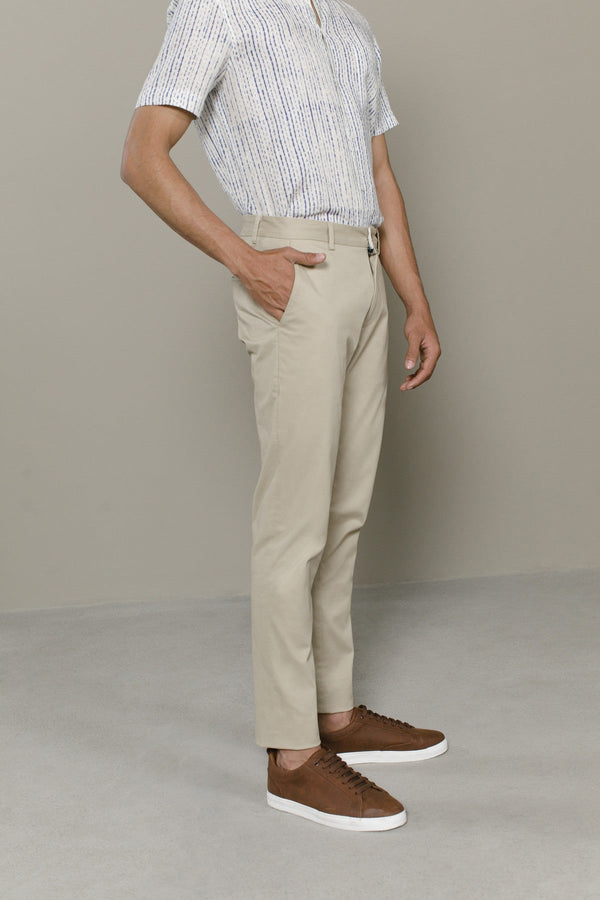 Beige Emmett Trouser