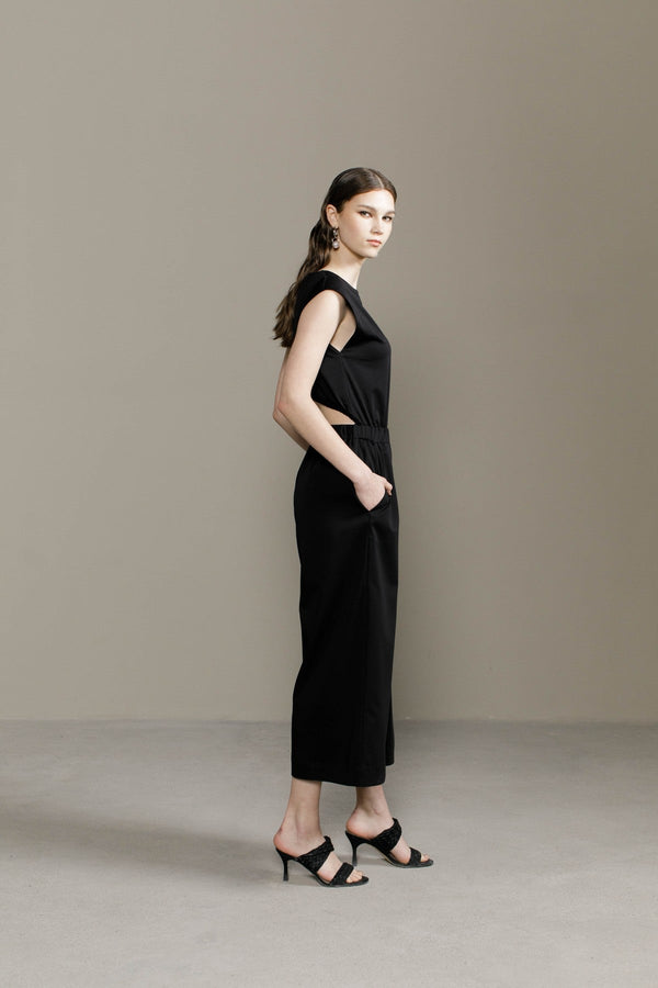 Black Annabelle Jumpsuit