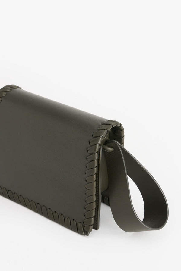 Olive Phoebe Clutch Bag