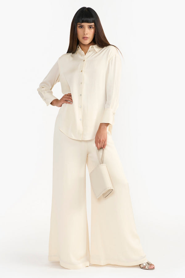 Ivory Selena Top Woven Top