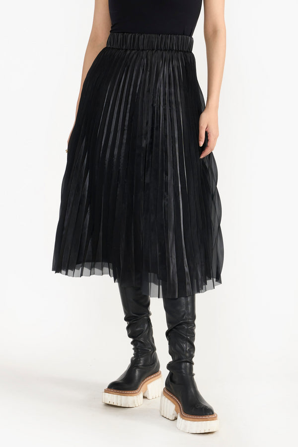 Black Azariah Woven Skirt