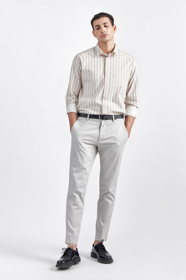 White/ Beige Dorian Shirt