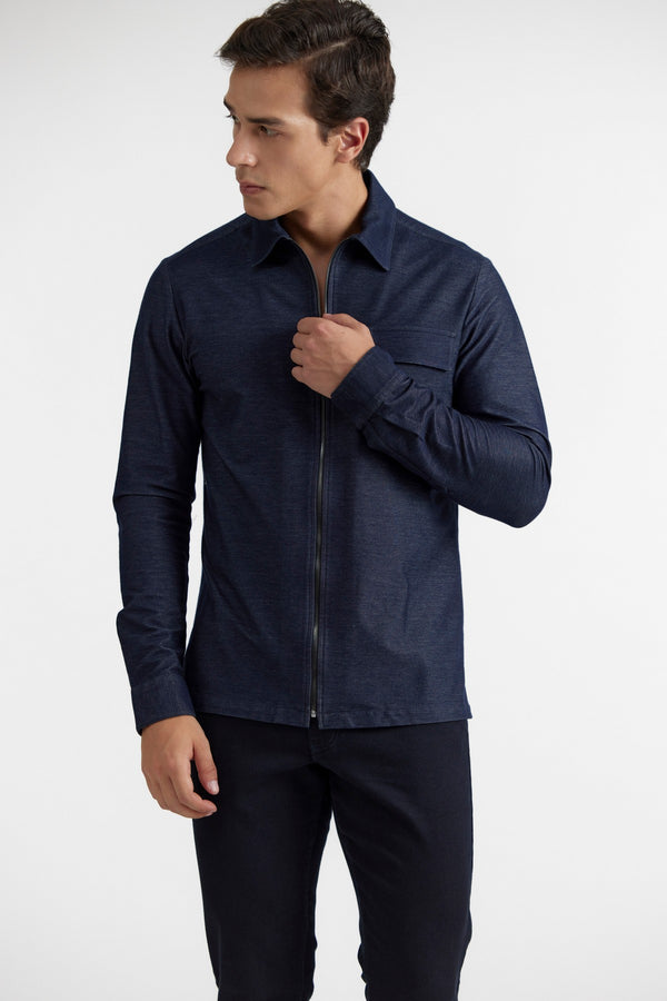 Navy Malcolm Shirt